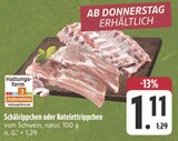 Schälrippchen Angebote bei EDEKA Görlitz für 1,11 €