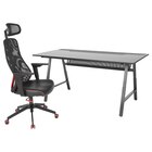 Gamingschreibtisch und -stuhl schwarz Angebote von UTESPELARE / MATCHSPEL bei IKEA Rastatt für 348,00 €