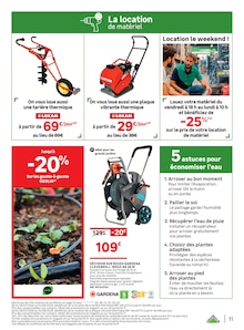 Promotion Kärcher dans le prospectus LEROY MERLIN, valable du 08/07/2026 au 04/08/2026 Promo Kärcher dans le catalogue LEROY MERLIN du moment à la page 11