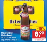 Staudenland Helles Expot von  im aktuellen Netto Marken-Discount Prospekt für 8,99 €