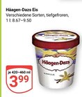Eis von Häagen-Dazs für 3,99 € bei GLOBUS im Angebot Eis von Häagen-Dazs im aktuellen GLOBUS Prospekt