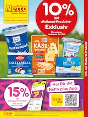 Netto Marken-Discount Merseburg Prospekt der aktuellen Woche, gültig von 07.09.2026 bis 12.09.2026 Aktueller Netto Marken-Discount Merseburg Prospekt "10% auf Molkerei-Produkte" mit 2 Seiten
