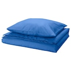 Aktuelles Bettwäsche-Set, 2-teilig blau 140x200/80x80 cm Angebot bei IKEA in Wuppertal ab 6,99 €