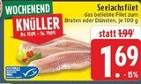 Aktuelle Lachs Angebote bei E center in Duisburg Aktuelles Seelachsfilet Angebot bei E center in Duisburg ab 1,69 €