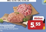 combi - Schweinehackfleisch Angebot im Prospekt Schweinehackfleisch bei combi im Prospekt "" für 5,55 €