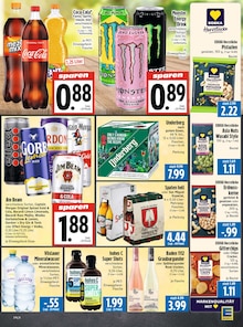 Coca Cola im EDEKA Prospekt "Aktuelle Angebote" mit 20 Seiten (Gießen)