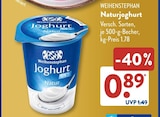 Naturjoghurt von Weihenstephan für 0,89 € bei ALDI SÜD im Angebot Naturjoghurt von Weihenstephan im aktuellen ALDI SÜD Prospekt