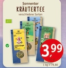 KRÄUTERTEE Angebote von Sonnentor bei Erdkorn Biomarkt Buxtehude für 3,99 €