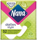 Protège-lingerie Voile Si Discret dailies style - NANA en promo chez Colruyt Protège-lingerie Voile Si Discret dailies style - NANA dans le catalogue Colruyt