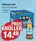 Chiemseer Hell für 14,49 € bei V-Markt im Angebot Chiemseer Hell im aktuellen V-Markt Prospekt