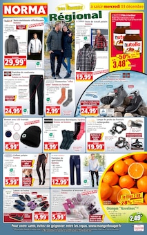 Catalogue Norma à Amnéville cette semaine, valable du 03/12/2025 au 09/12/2025 Prospectus Norma à Amnéville, "Votre Discounter Régional", 12 pages de promos valables du 03/12/2025 au 09/12/2025