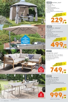 Sonnenschirm im Globus-Baumarkt Prospekt "Immer eine Idee besser" mit 16 Seiten (Braunschweig)