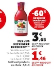 Pur Jus Réfrigéré - Innocent en promo chez Super U Woippy à 1,46 €