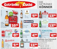 Getränke Oase Prospekt für Oelde mit 1 Seite Getränke Oase Prospekt "Aktuelle Angebote" für Oelde, 1 Seite, 12.05.2025 - 17.05.2025