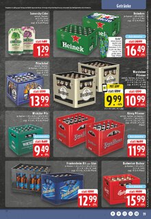 Bier im aktuellen EDEKA Prospekt (Meerbusch) Bier im EDEKA Prospekt "Aktuelle Angebote" mit 24 Seiten (Meerbusch)