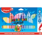 24 feutres Colors peps colibri - MAPED en promo chez Carrefour 24 feutres Colors peps colibri - MAPED dans le catalogue Carrefour