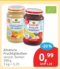 Fruchtgläschen von Alnatura im aktuellen budni Prospekt