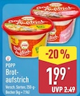 Brotaufstrich von POPP im aktuellen ALDI Nord Prospekt