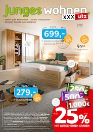 XXXLutz Möbelhäuser Prospekt: "junges wohnen.", 20 Seiten, 23.02.2026 - 08.03.2026