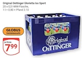 Glorietta Iso Sport im Angebot bei GLOBUS in St. Ingbert Glorietta Iso Sport Angebote von Oettinger bei GLOBUS St. Ingbert für 7,99 €