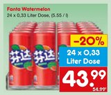 Aktuelle Fanta Angebote bei Netto Marken-Discount in Mannheim Aktuelles Watermelon Angebot bei Netto Marken-Discount in Mannheim ab 43,99 €