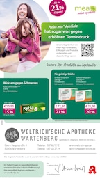 Apotheken Prospekt von mea - meine apotheke in Moosburg Aktueller mea - meine apotheke Apotheken Prospekt für Moosburg: Unsere September-Angebote mit 4} Seiten, 01.09.2026 - 30.09.2026