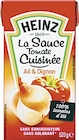 La sauce Tomate Cuisinée ail & oignon - HEINZ dans le catalogue Casino Supermarchés