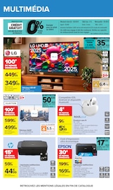 Télévision en promo dans le catalogue Carrefour à la page 60