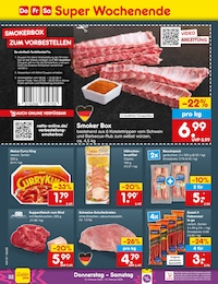 Schweinefleisch Angebot im aktuellen Netto Marken-Discount Prospekt auf Seite 42