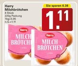Milchbrötchen Angebote von Harry bei WEZ Löhne für 1,11 €