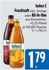 Aktuelles Fruchtsaft inkl. Orange Angebot bei EDEKA in Ingolstadt ab 1,79 €