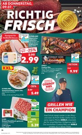 Fleisch im Kaufland Prospekt in Hof Aktueller Kaufland Prospekt mit Fleisch, "Hier bin ich richtig", Seite 26