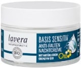 Anti-Falten-Nachtcreme Q10 Basis Sensitiv von Lavera im aktuellen Kaufland Prospekt für 8,76 €