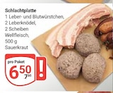 Schlachtplatte im Angebot bei GLOBUS in Bruchsal Schlachtplatte Angebote bei GLOBUS Bruchsal für 6,50 €