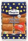 Pains au chocolat - PASQUIER - Super U à Goussainville Pains au chocolat - PASQUIER en promo chez Super U Goussainville à 3,38 €