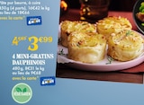 4 Mini-Gratins Dauphinois - PICARD dans le catalogue Picard