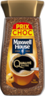 CAFÉ SOLUBLE QUALITÉ FILTRE MAXWELL HOUSE - MAXWELL HOUSE dans le catalogue Auchan Hypermarché