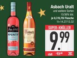 Uralt im Angebot bei EDEKA in Augsburg Uralt Angebote von Asbach bei EDEKA Augsburg für 9,99 €