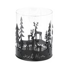 Windlicht im weihnachtlichen Design im Ernstings family Prospekt Windlicht im weihnachtlichen Design von  im aktuellen Ernstings family Prospekt für 9,99 €