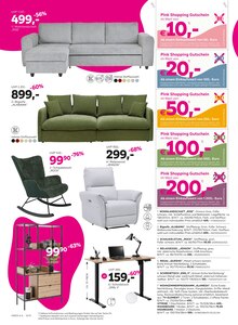 Sofa im mömax Prospekt "Eröffnung der Gartenmöbelsaison - bis -50% auf fast Ihren gesamten Einkauf" mit 16 Seiten (Saarbrücken)