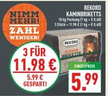 Kaminbriketts Angebote von Rekord bei Marktkauf Lünen für 5,99 €