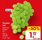 Aktuelle Weintrauben Angebote bei Netto Marken-Discount in Düsseldorf Aktuelles Trauben hell Angebot bei Netto Marken-Discount in Düsseldorf ab 1,11 €