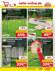 Trampolin im Netto Marken-Discount Prospekt "Aktuelle Angebote" mit 62 Seiten (Essen)