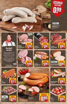 Bratwurst im aktuellen REWE Prospekt (Heidelberg) Bratwurst im REWE Prospekt "Dein Markt" mit 34 Seiten (Heidelberg)