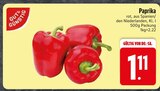 Paprika im EDEKA Prospekt Paprika von im aktuellen EDEKA Prospekt für 1,11 €