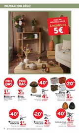 Promos Vase dans le catalogue "La maison À PRIX BAS" de Super U Vase en promo dans le catalogue Super U à la page 6