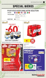 Prix et réduction Desperados dans le prospectus Intermarché Express en cours Offre Desperados dans le catalogue Intermarché Express du moment à la page 7