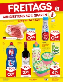 Schweinefleisch im Netto Marken-Discount Prospekt "Aktuelle Angebote" mit 62 Seiten (Remscheid)