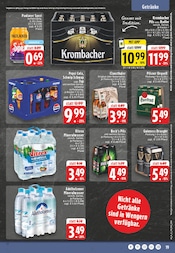 Krombacher im EDEKA Prospekt in Witten Aktueller EDEKA Prospekt mit Krombacher, "Aktuelle Angebote", Seite 19