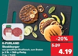 Aktuelle Steak Angebote bei Kaufland in Göttingen Aktuelles Steakburger Angebot bei Kaufland in Göttingen ab 4,19 €